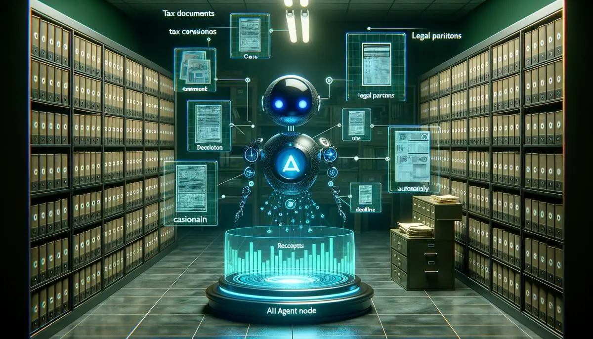 Hero-Image: KI-Agents für Steuerberater: DSGVO-konform automatisieren mit autonomen Workflows
