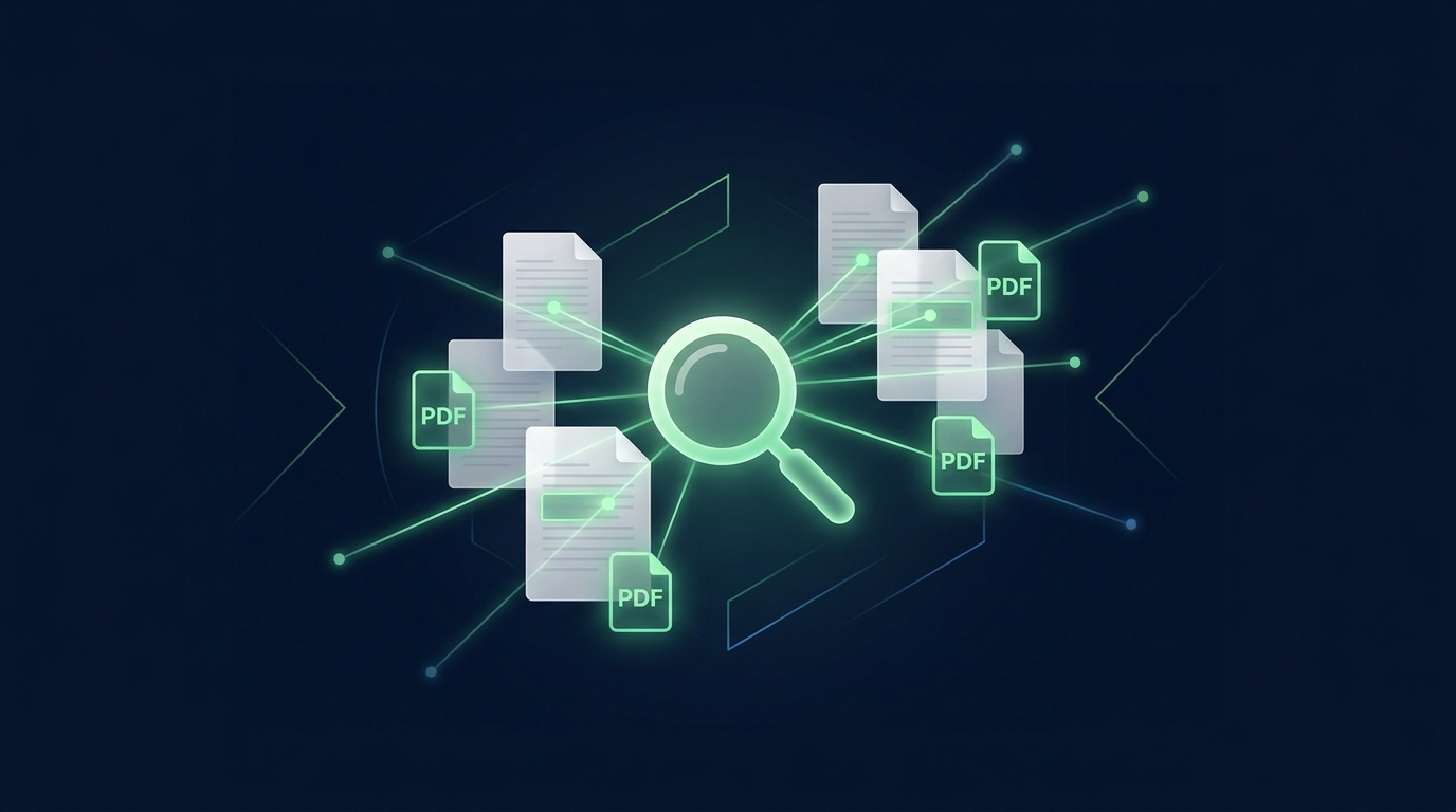 Hero-Image: Eigene Dokumente offline durchsuchen mit lokaler KI (RAG)